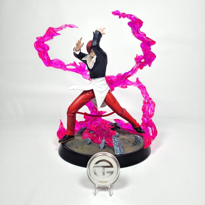 Top Iori Yagami GT Studio with Light King of Fighter 29cm Action Figure Resin D-FNW005