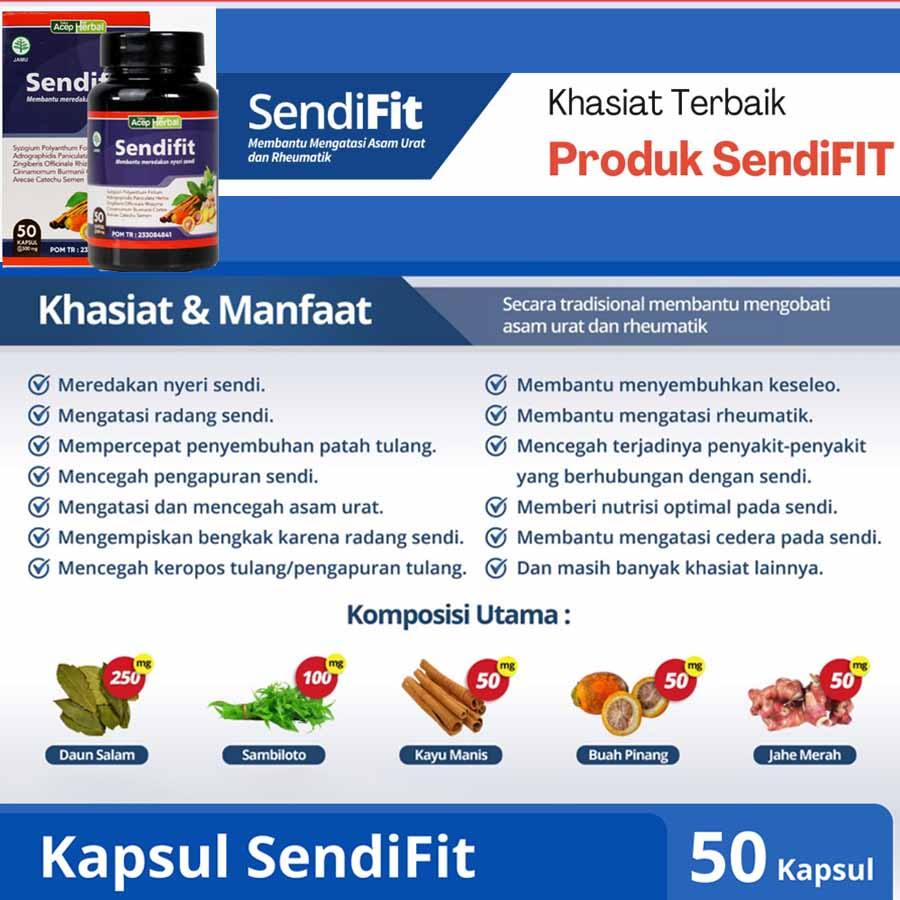 Obat Herbal Oreigibal - Sendifit - Obat Sakit Tumit, Nyeri Lutut, Asam Urat, Rematik