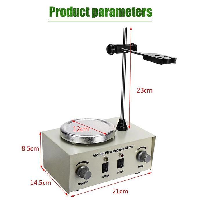 220V Magnetic Stirrer Laboratorium Pengaduk Magnetik Alat Laboratorium