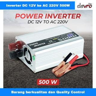 Inverter Mobil DC ke AC - Car Power Inverter DC 12V ke AC 220V 500W - DOXIN-SILVER
