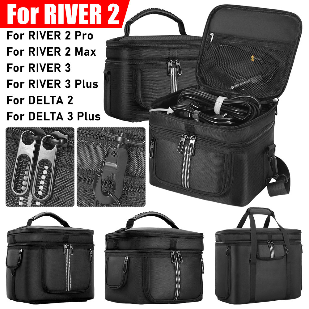 BEST For Ef Ecoflow River 2/2 PRO/2 Max Portable Power Station Bag for Ecoflow RIVER 3/3 Plus Ecoflo