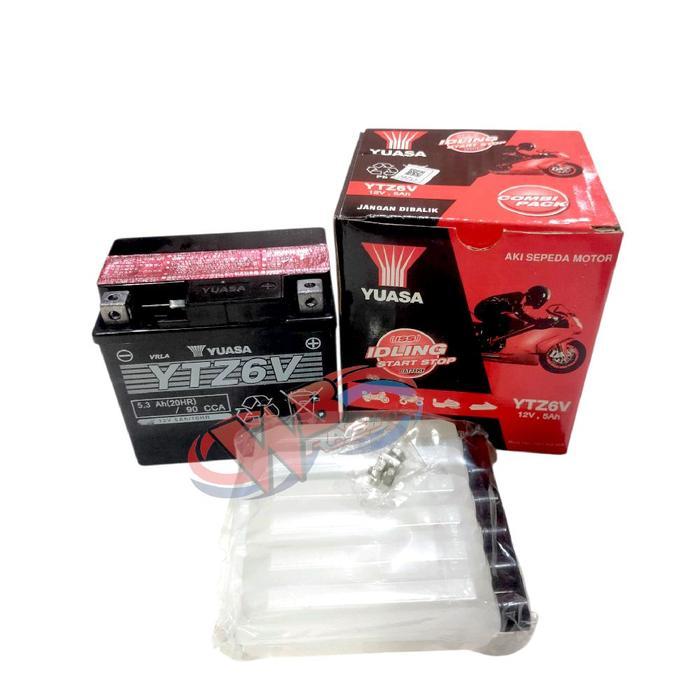 Aki Motor / Aki Yuasa Ytz6V Original 100%