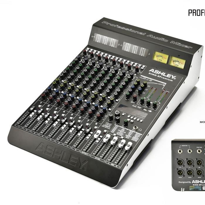 Mixer Ashley king 8 premium mikser Ashley king8 premium 8 channel