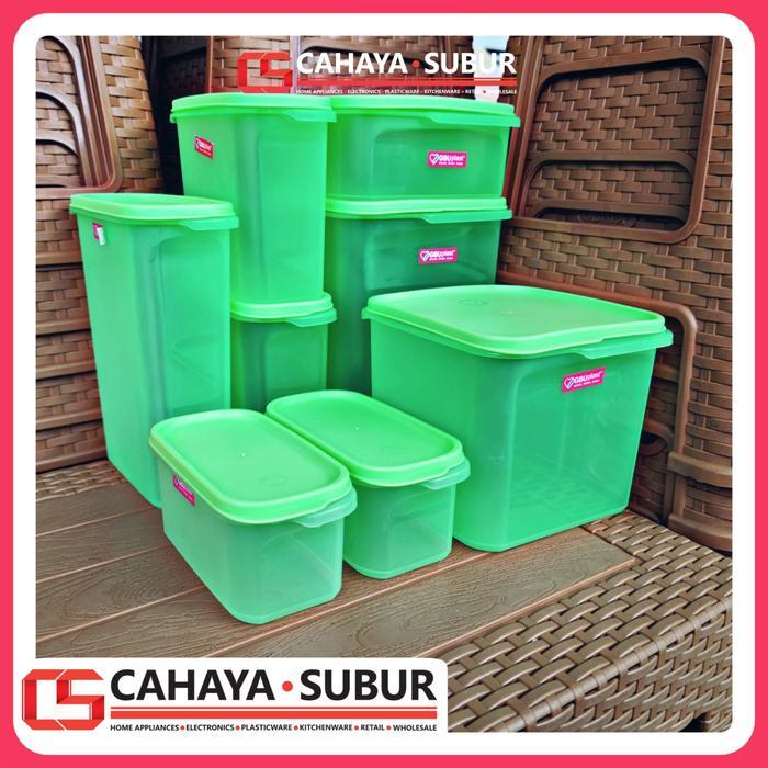 Toples Makanan Sealware Set Smart Storage 8Pcs Like Tupperware Gbu