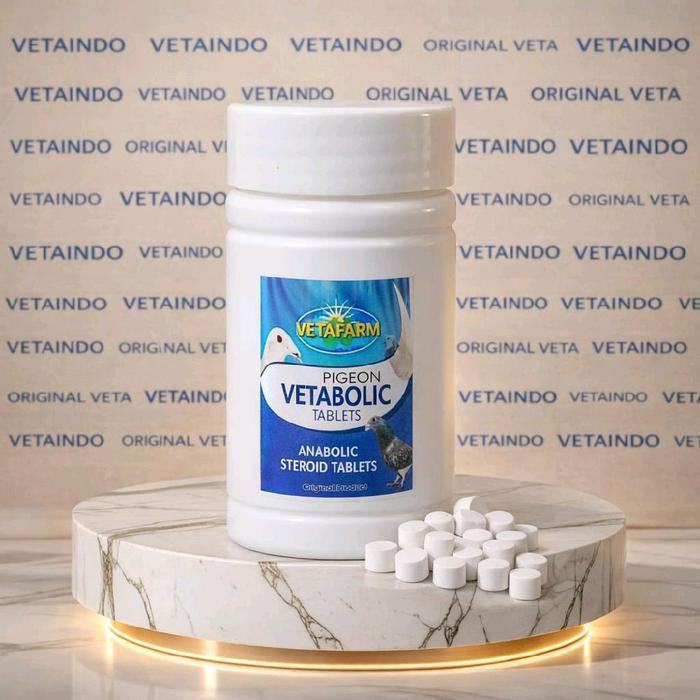 Vetabolic Vetafarm Asli Vitamin Suplemen Obat Doping Burung Merpati Terlaris