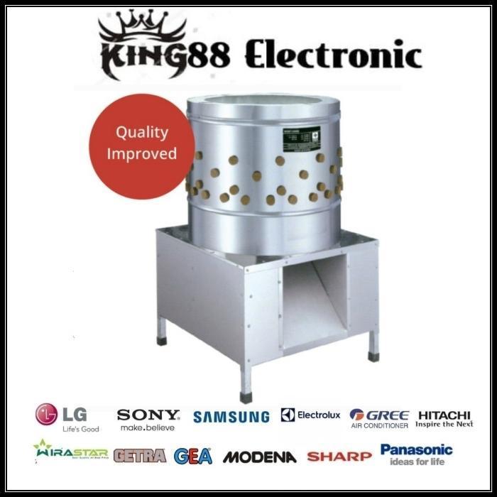 Promo Getra SX60-750W S/S Poultry Feather Remover / Mesin Pencabut Bulu Ayam - hitam