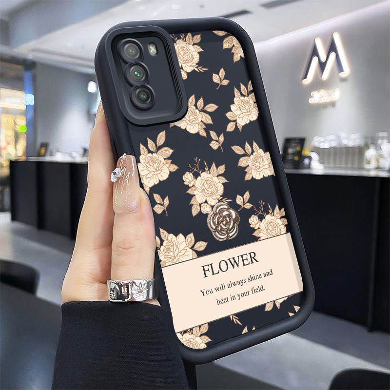 Casing Hp untuk POCO M3 Case Pola klasik Kasing silikon Cesing Bagus Selfie Kesing Softcase