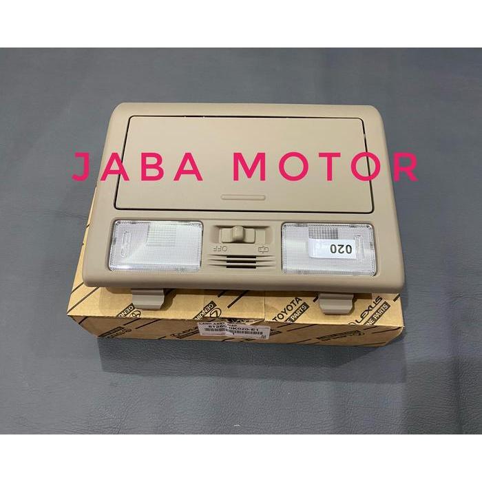 Lampu Assy Map-Lampu Plafon-Tempat Kaca Mata Innova 2004-2015 Ori