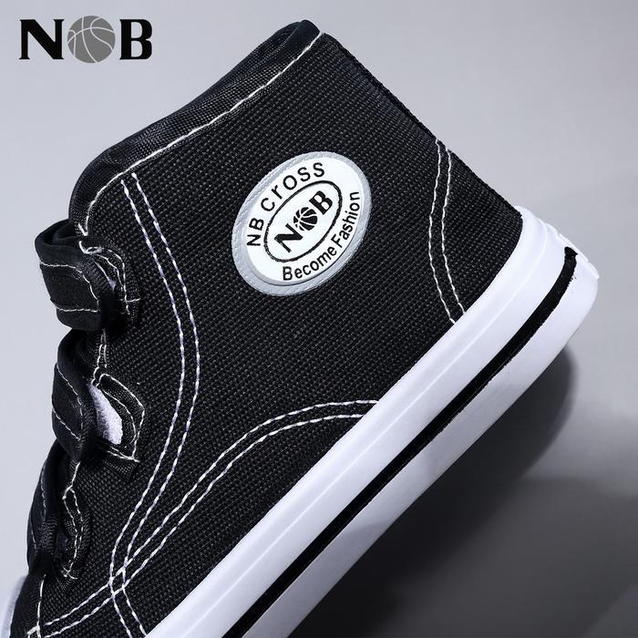N Bola B Sepatu Sekolah Tali Hitam Putih Size 29-38 Fashion Anak Sd-Smp Desain Simpel Fungsional