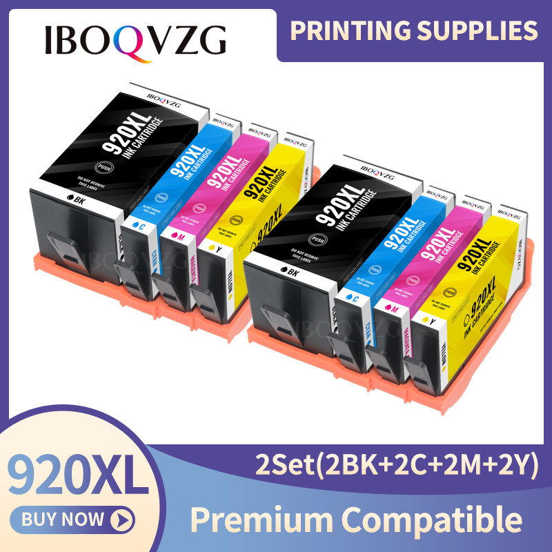 IBOQVZG 920XL Replacement for HP 920 XL Ink Cartridges Compatible With HP Officejet 6500 6500A 6000