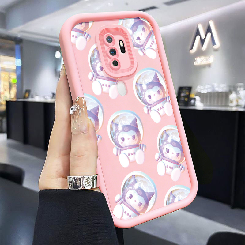 Casing Hp untuk OPPO A5 2020 A9 2020 Case Boneka astronaut yang lucu Kasing silikon Cesing Pegangan 
