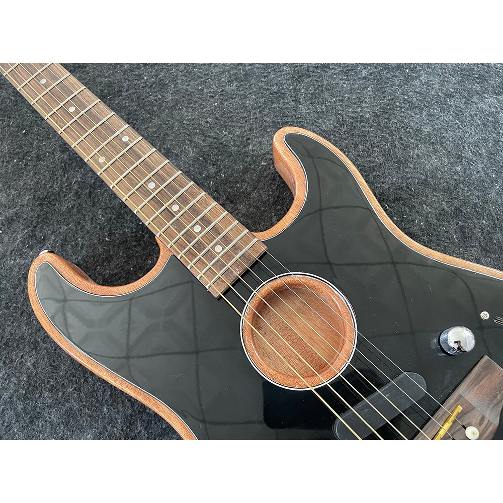 2026 new Guitar, Multi Color, Semi Hollow Body, Deep C Neck,Rosewood Fingerboard,High Quality,In