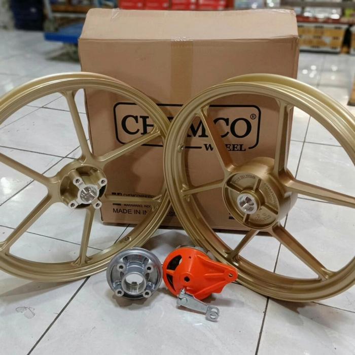 Pelek Recing Chemco Brt Uk 160-185 Ring 17 Ymha Jupiter Z /Vega/Fizr