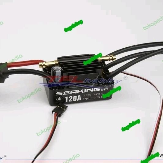 Rc Boat ESC Seaking 120A not Flycolor