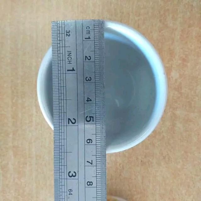 Premium 3 Size Cangkir Teh Cina Keramik Isi 12 Pcs / Cangkir Sembahyang / Cetakan Kue Mangkok