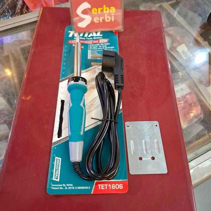 -TET1606 SOLDER TOTAL-Soldering iron elektrik 60w