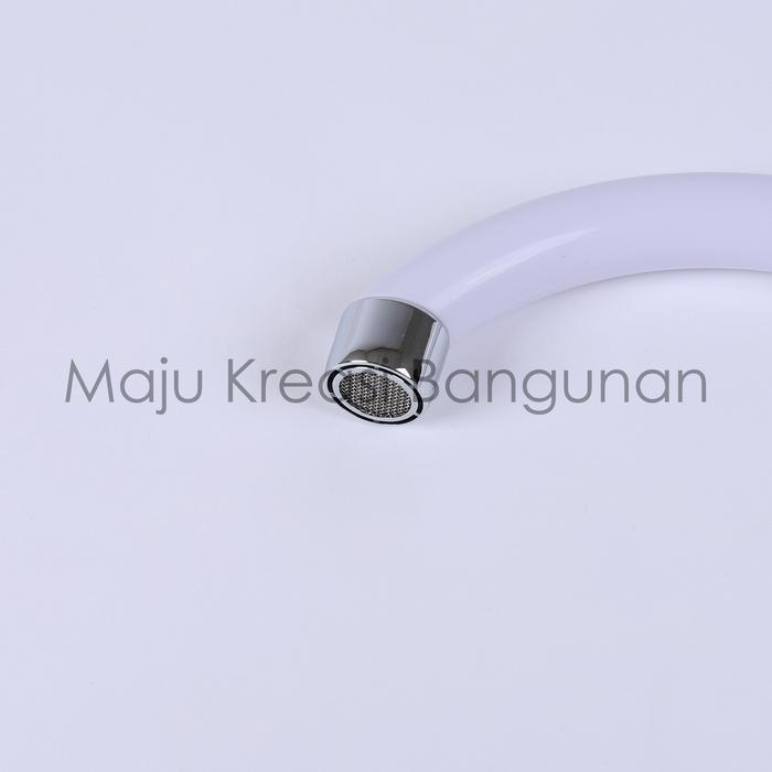 N3W Kran Angsa Tanam PVC New Soligen Keran Air Cuci Piring Sink Dapur Tancap Putih B1 B2 B3 B5