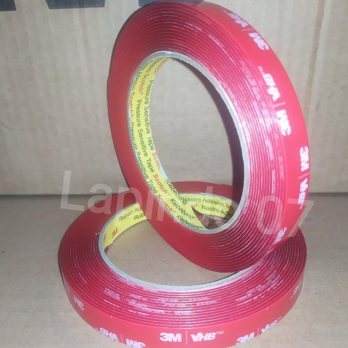 VHB CLEAR TAPE 3M 4910 DOUBLE GELL TAPE ,VHB 3M 4910 12 MM X 4,5 MTR