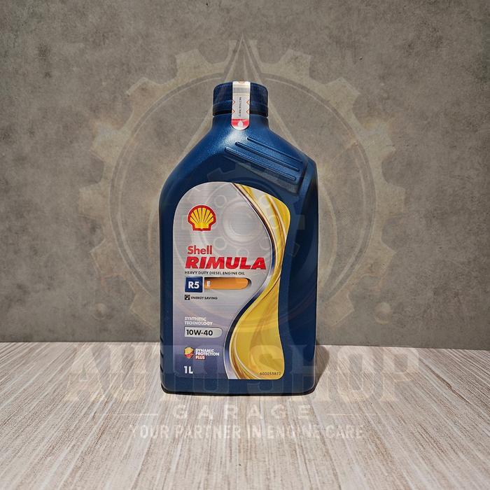 Shell Rimula R5 E Diesel 10w-40 1 Liter - Oli Mobil Diesel Original