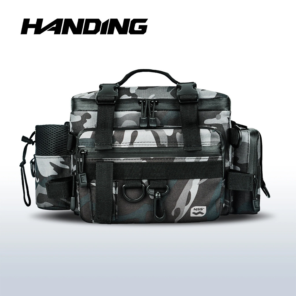 HANDING Large Capacity Multifunction Fishing Backpack Fishing Tackle Waterproof Outdoors Bags for