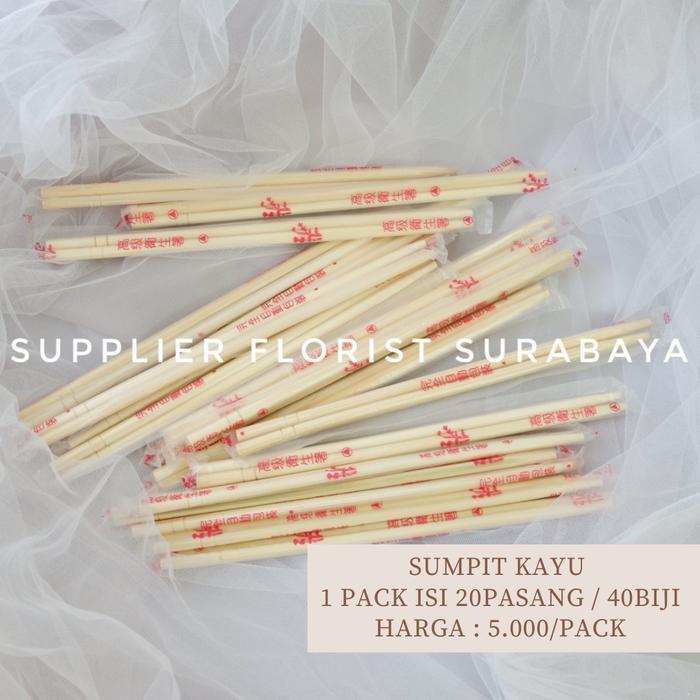 sumpit kayu bamboo/sumpit kayu bambu/ sumpit makan katu/ sumpit sekali pakai