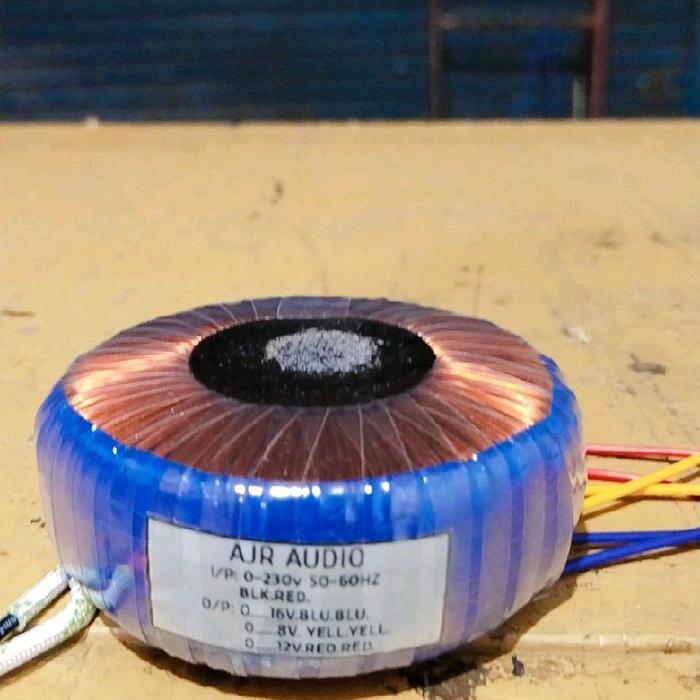 TRAFO POWER SQUENSER TASSO AUDIO 0-16V 0-8V 0-12V