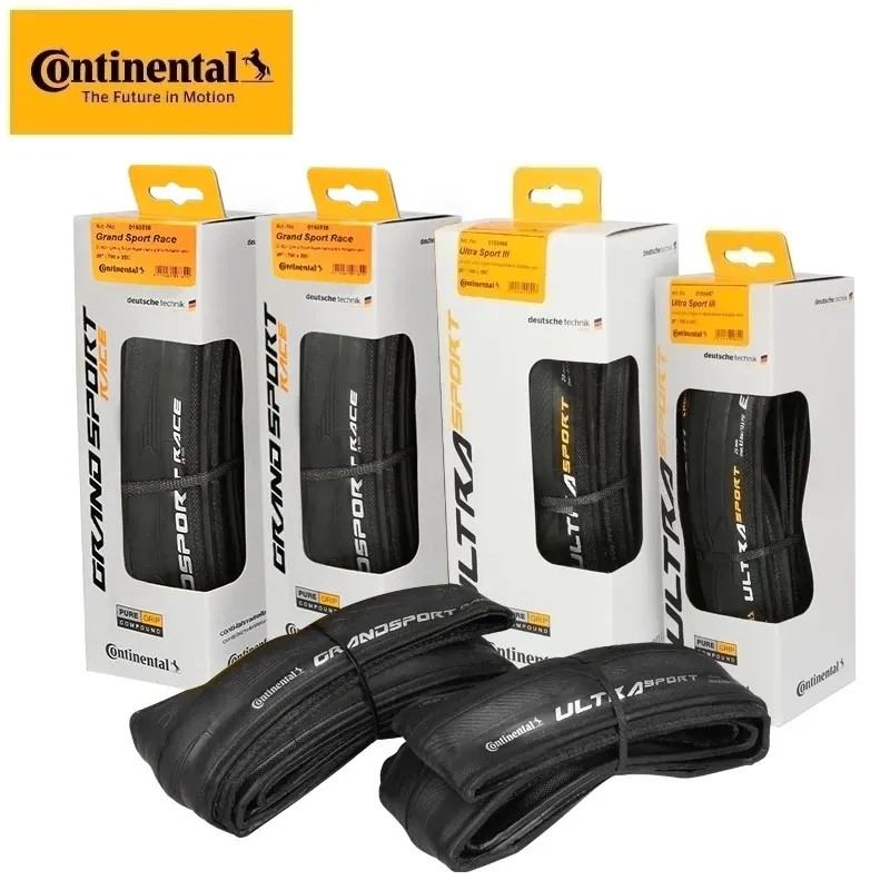 Continental Road Tire Ultra Sport Iii & Grand Sport Race & Gp5000 700 23C /25C/28C Road Clincher