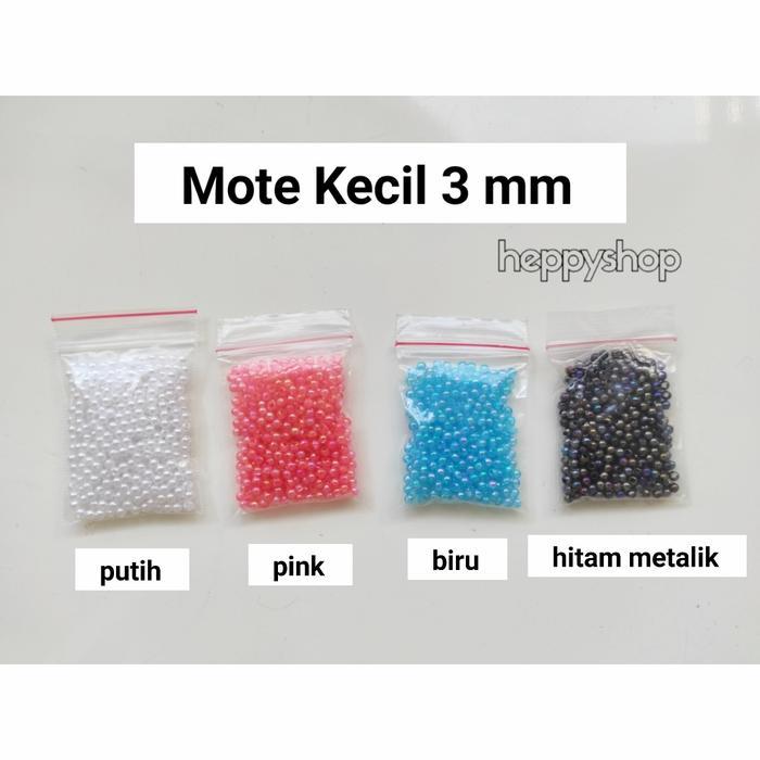 Mote Kecil 3 mm, Mote Meronce Gelang