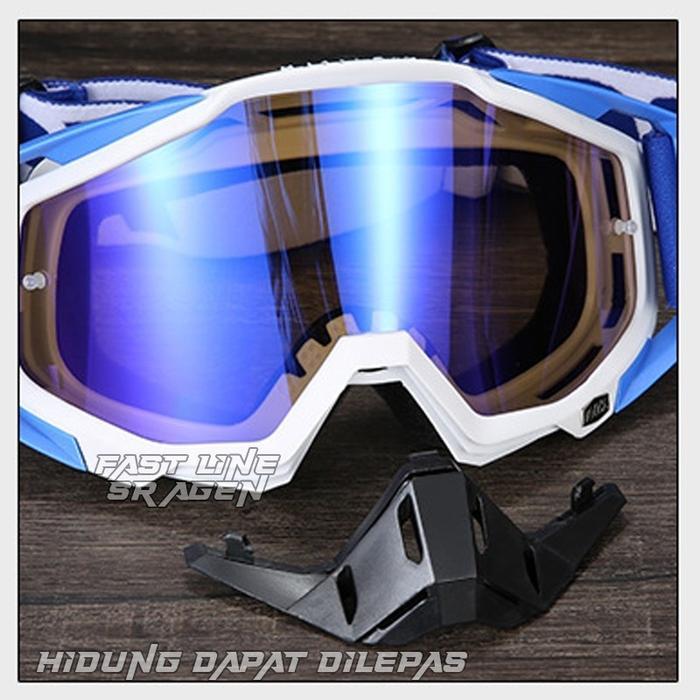 Goggle 100 Percent Kacamata Helm Trail Gogel Motocross Mx Trabas Supermoto Jpx Klx Crf Orca Pasti