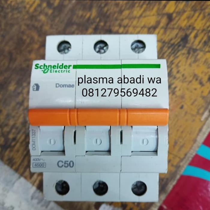 TERLARIS MCB Domae Schneider 3 phase 50A
