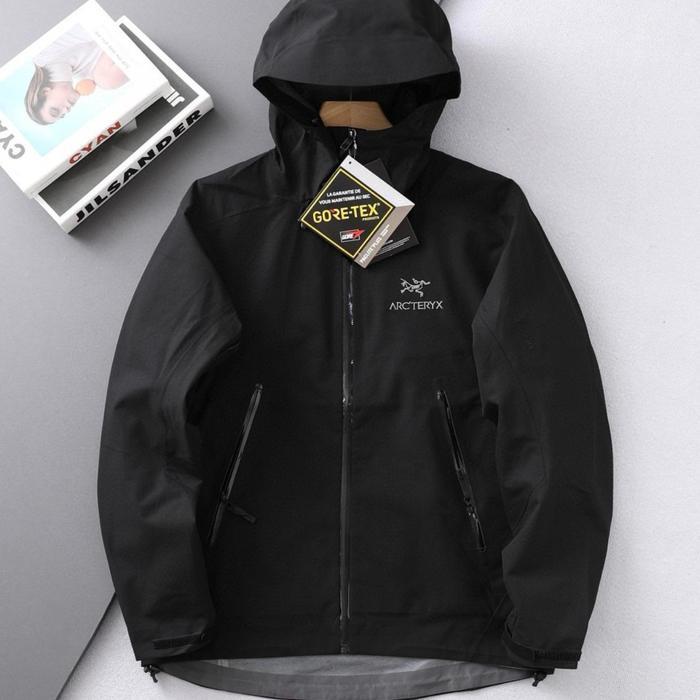 Limited Arcteryx Beta LT Outdoor Jacket Water Repellant Anti Air, Beige / Pink / White / Light Blue