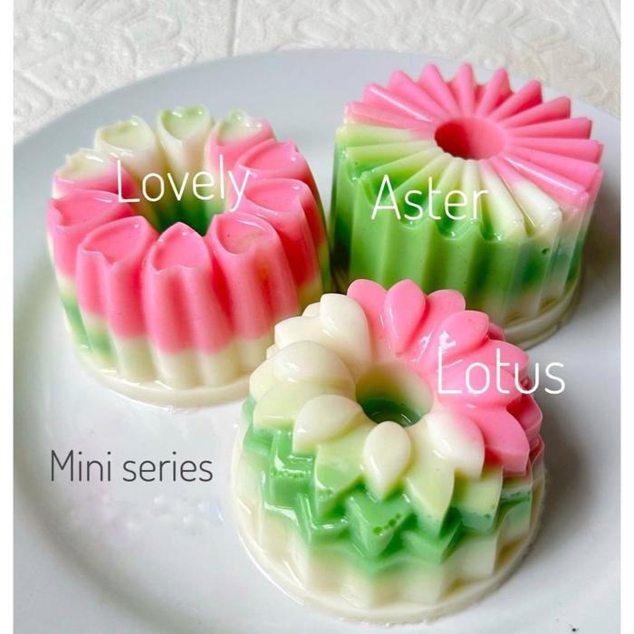 Cetakan Puding Mini Vol. 4 / Cetakan Pudding Mini Plastik