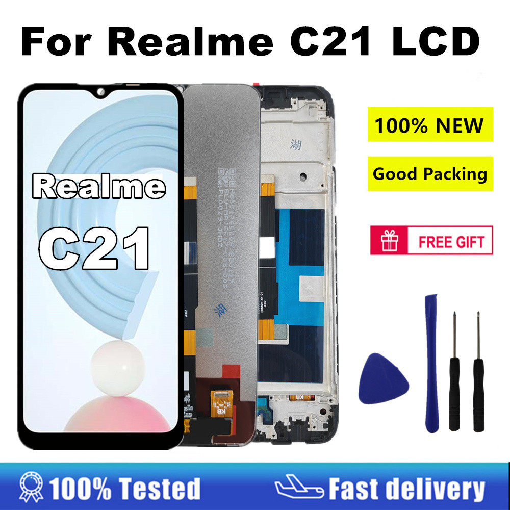 6.5" C21 Display For Realme C21 LCD RMX3201 LCD Display Touch Screen Digitizer Assembly For realme