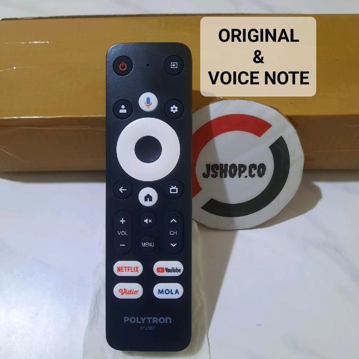 Remote/Remot Tv Lcd Led Polytron 81J367 Pld 32Rg9058 Pld 32Tg9055 Pld 43Rg9059 Smart Tv Android