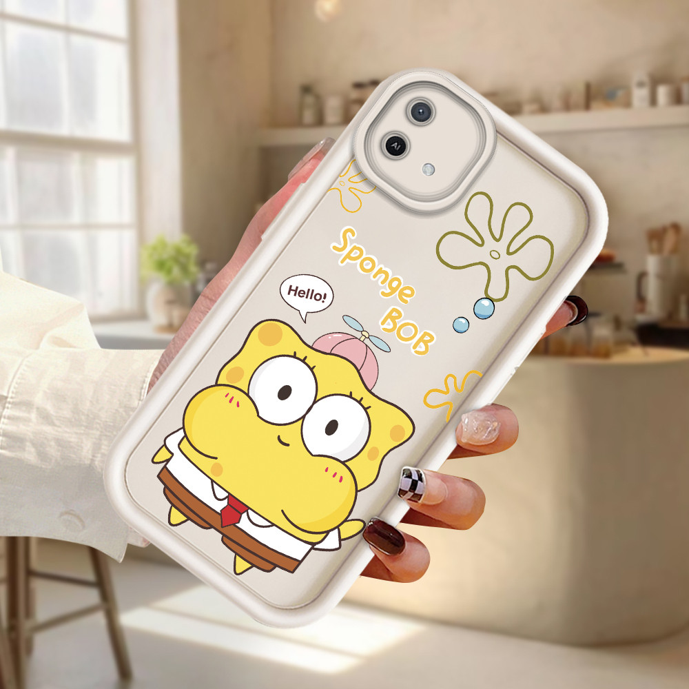 Softcase Imut Phone Case For OPPO A16K A16E Fashion Casing Ponsel Untuk Kesing Anime Kartun Handphon