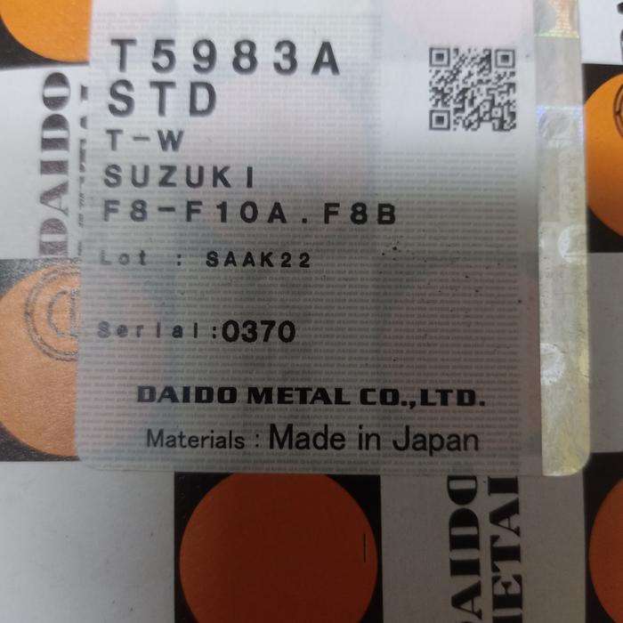 Metal Bulan Std Carry , Katana Merk Daido Jepang Asli Partt
