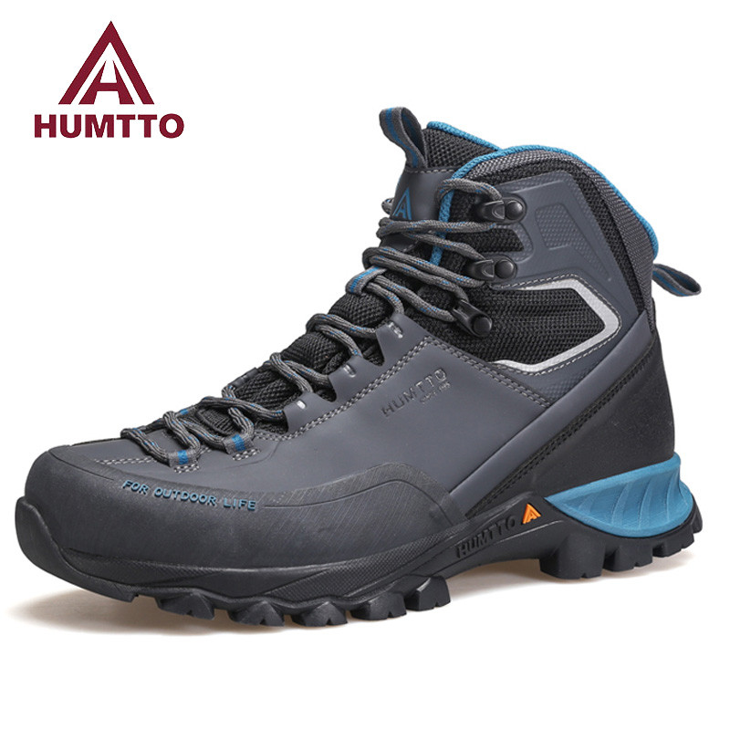 Humtto Waterproof Outdoor Men Hiking Shoes Breathable Climbing Sneakers Trekking Hunting women