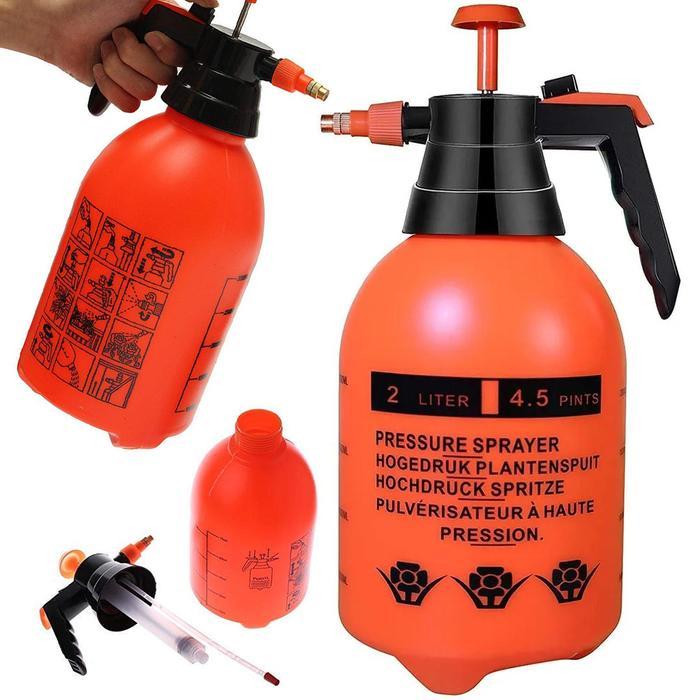 Semprotan 2 Liter Semprotan Sprayer Manual Disenfektan Sprayer Tanaman Hand Spray Air Jet Nozzle