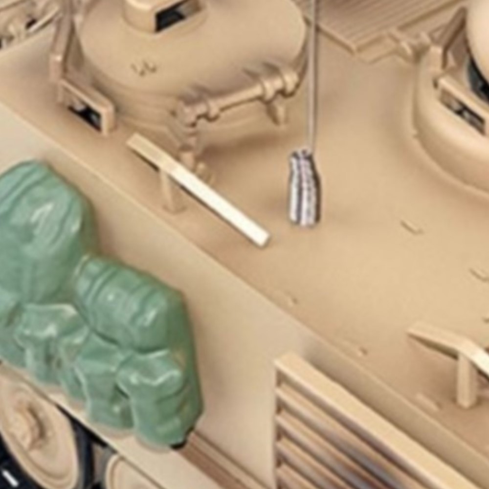 1/16 Tongde Rc Military Tank M2412-C M113A2 Apc Turret Rotation 360 Degree Remoted Panzer Electric