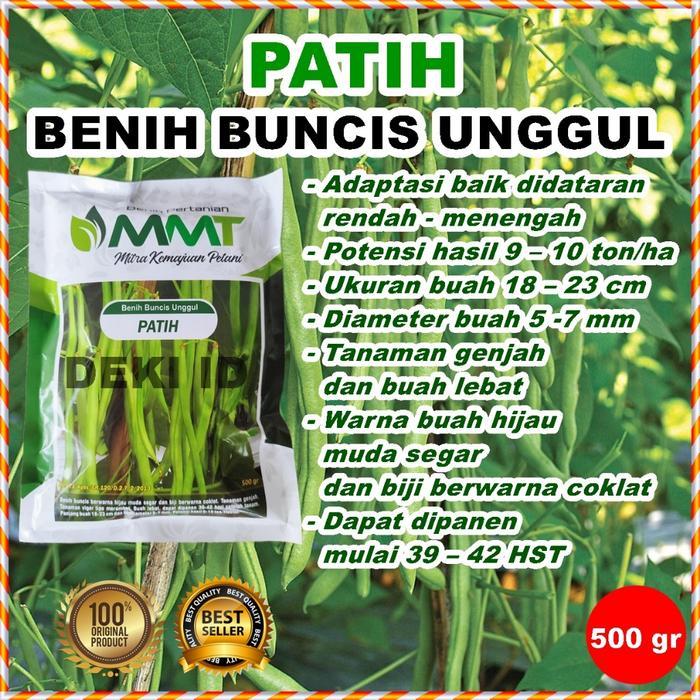 Serasiinspace Benih Buncis Patih 500 Gr Bibit Unggul Tanaman Mmt