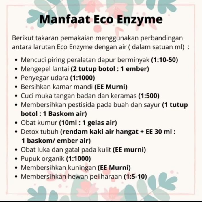 ECO ENZYME SELAMATKAN BUMI RAMAH LINGKUNGAN SABUN LERAK 5 LT