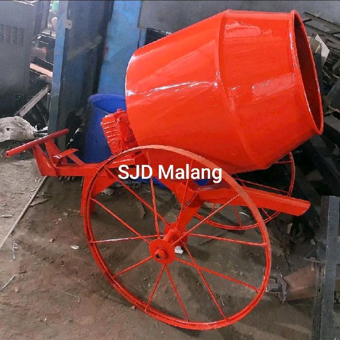 Molen Cor pengaduk semen 25 kg