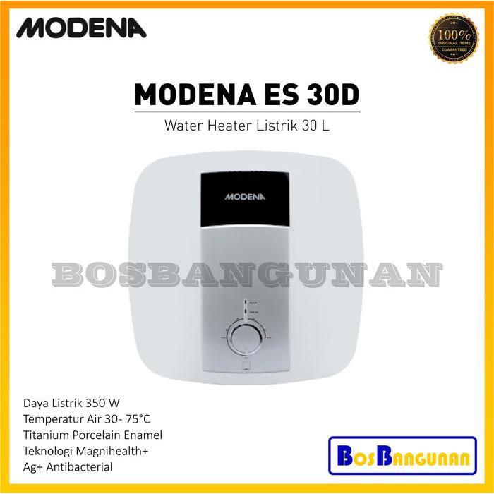Water Heater MODENA ES 30 D / Pemanas Air Listrik MODENA ES30D / Water Heater MODENA / Water Heater