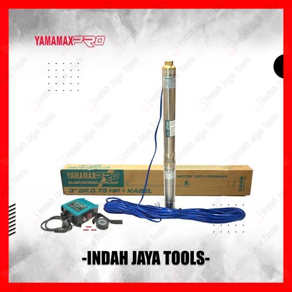 YAMAMAX PRO 3" SR Pompa Satelit 0.75 HP Sible Submersible Sumur Bor