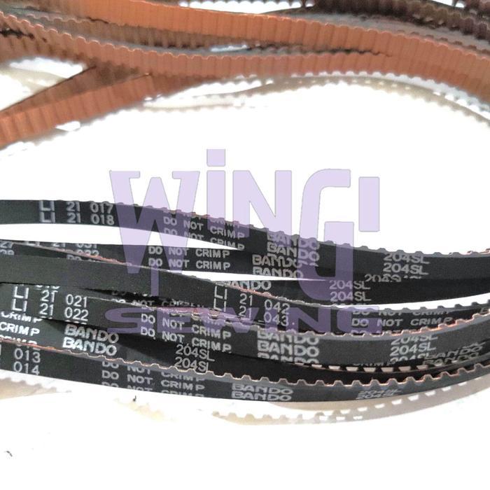 204SL Timing Belt Tali Dinamo Janome Mesin Jahit Portable