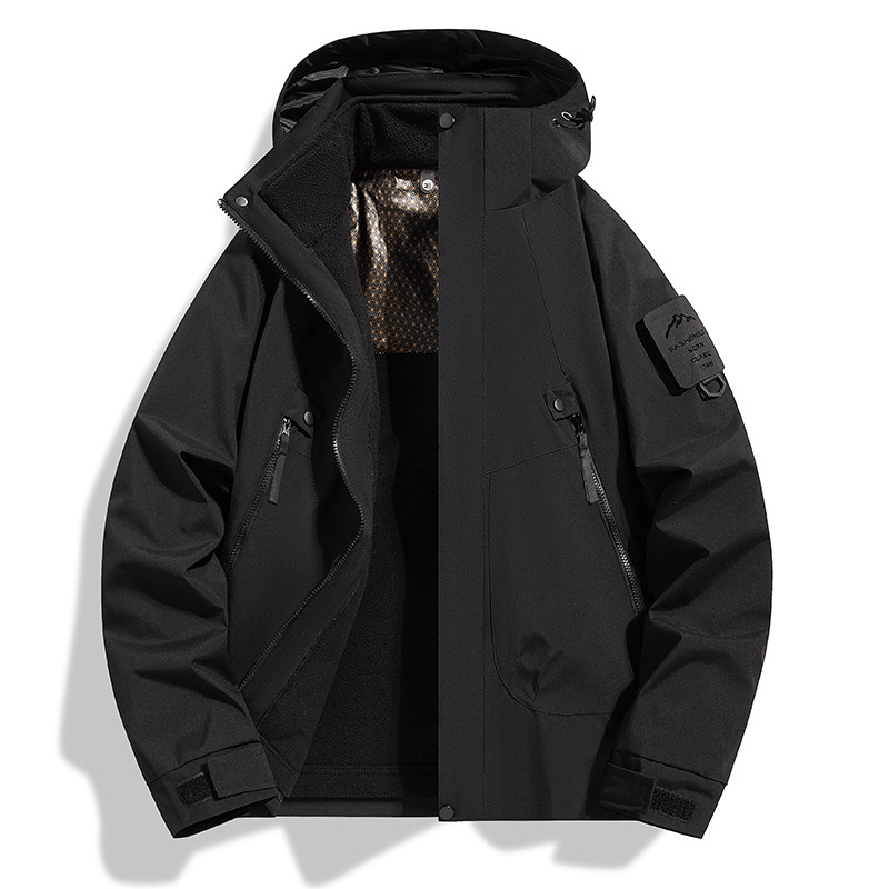 New Autumn And Winter Graphene Heating Cold Warm Insulation Men'S Women'S Three In One Jacket