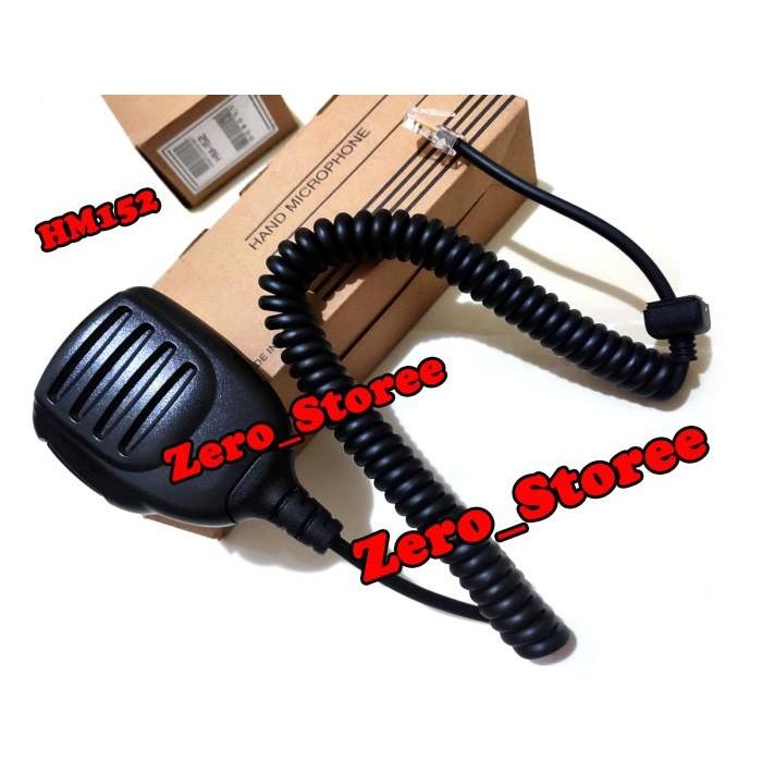 Rig Mic Hm152 Mig Hm152 Mik Hm-152 Microphone Hm-152 Mikrofon Handmic Extramic Ptt Suara Radio Rig