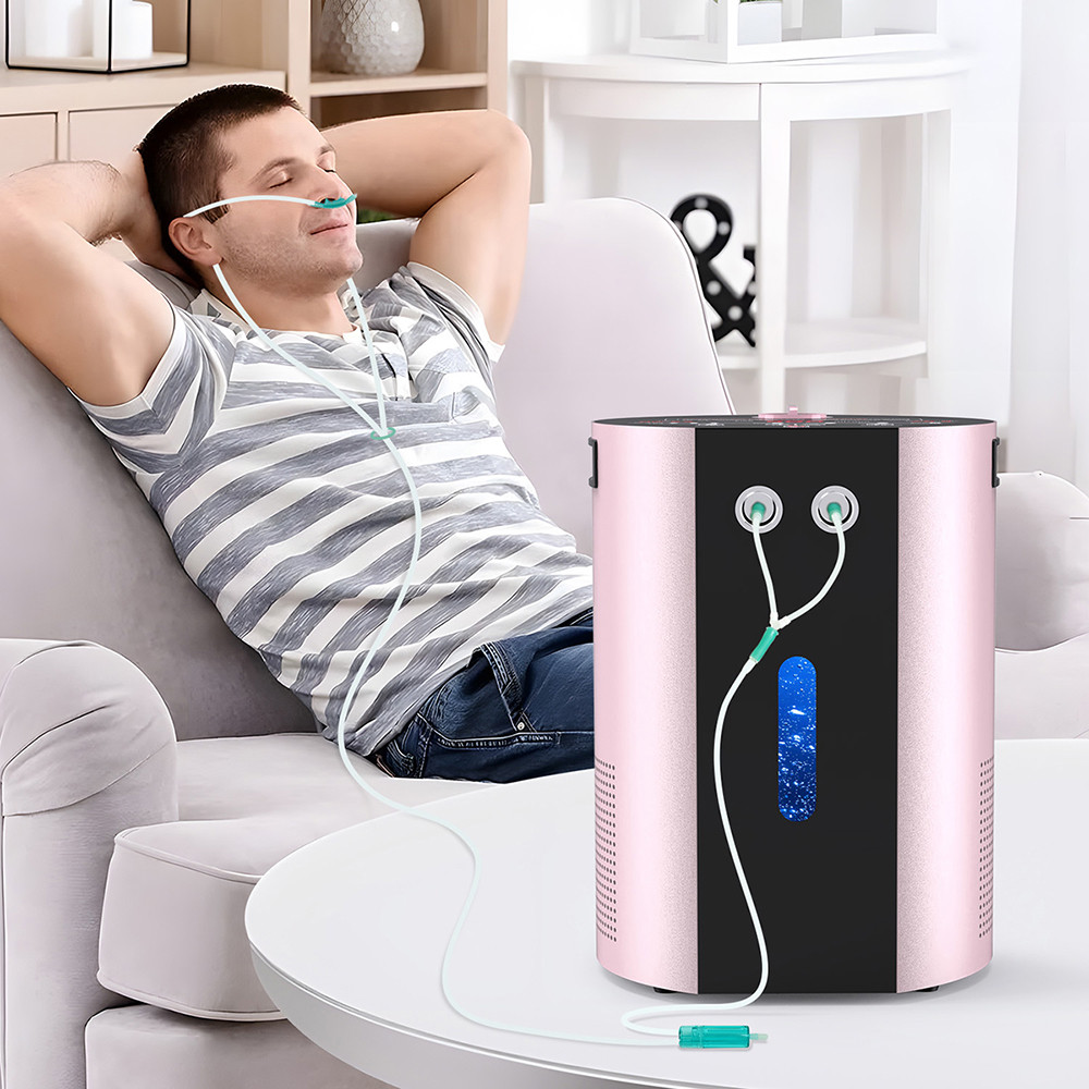 Suyzeko 900ML Hydrogen&Oxygen Therapy Device Dual Hydrogen Water Generator H2 Inhalation Machine