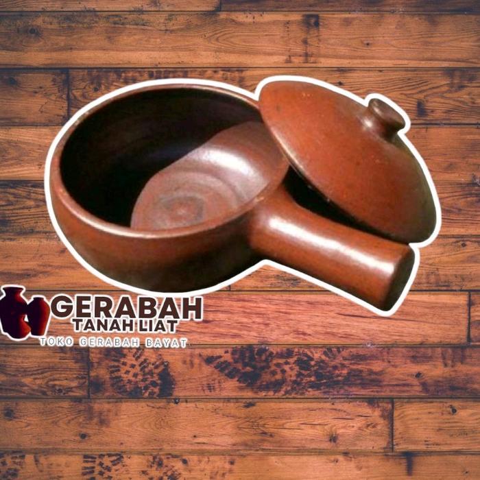 teflon gerabah Tanah liat, teflon bubur bakar, tempat saji bubur bakar