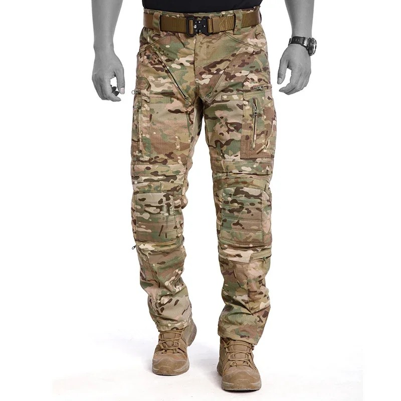 PRO HT Tactical Pants Hunting Hiking Camping Men Multicam Outdoor Sports Trousers Functional